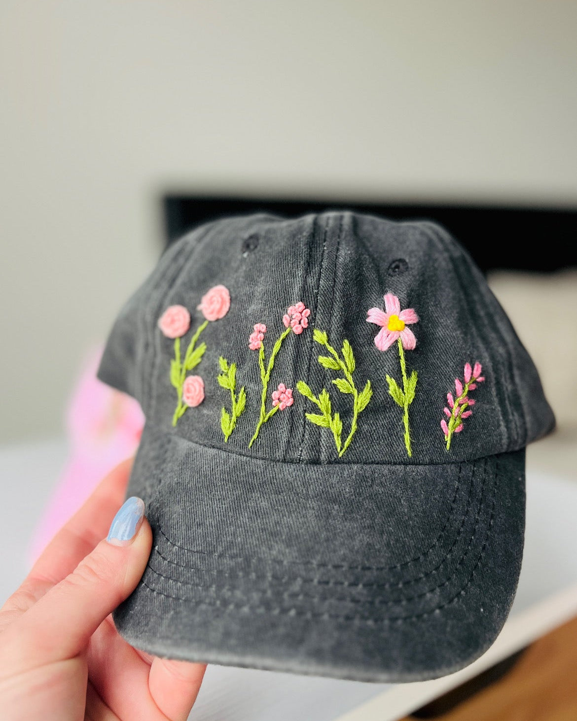 Gorro Bordado Negro