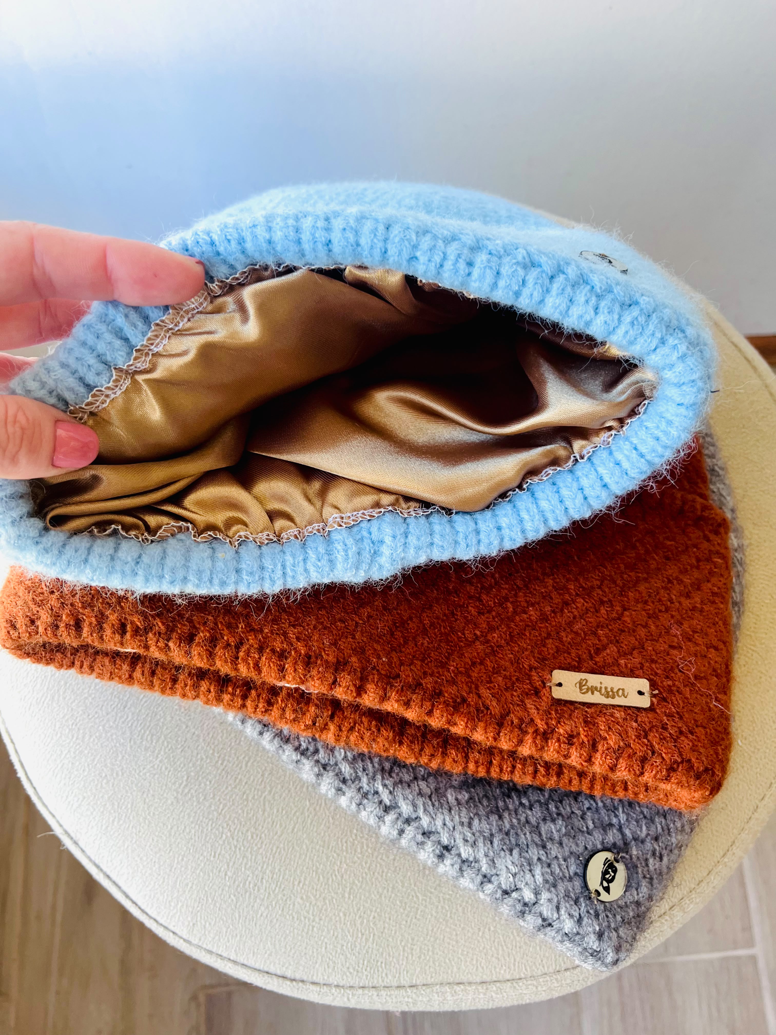 Gorro Palermo Forrado en Satén