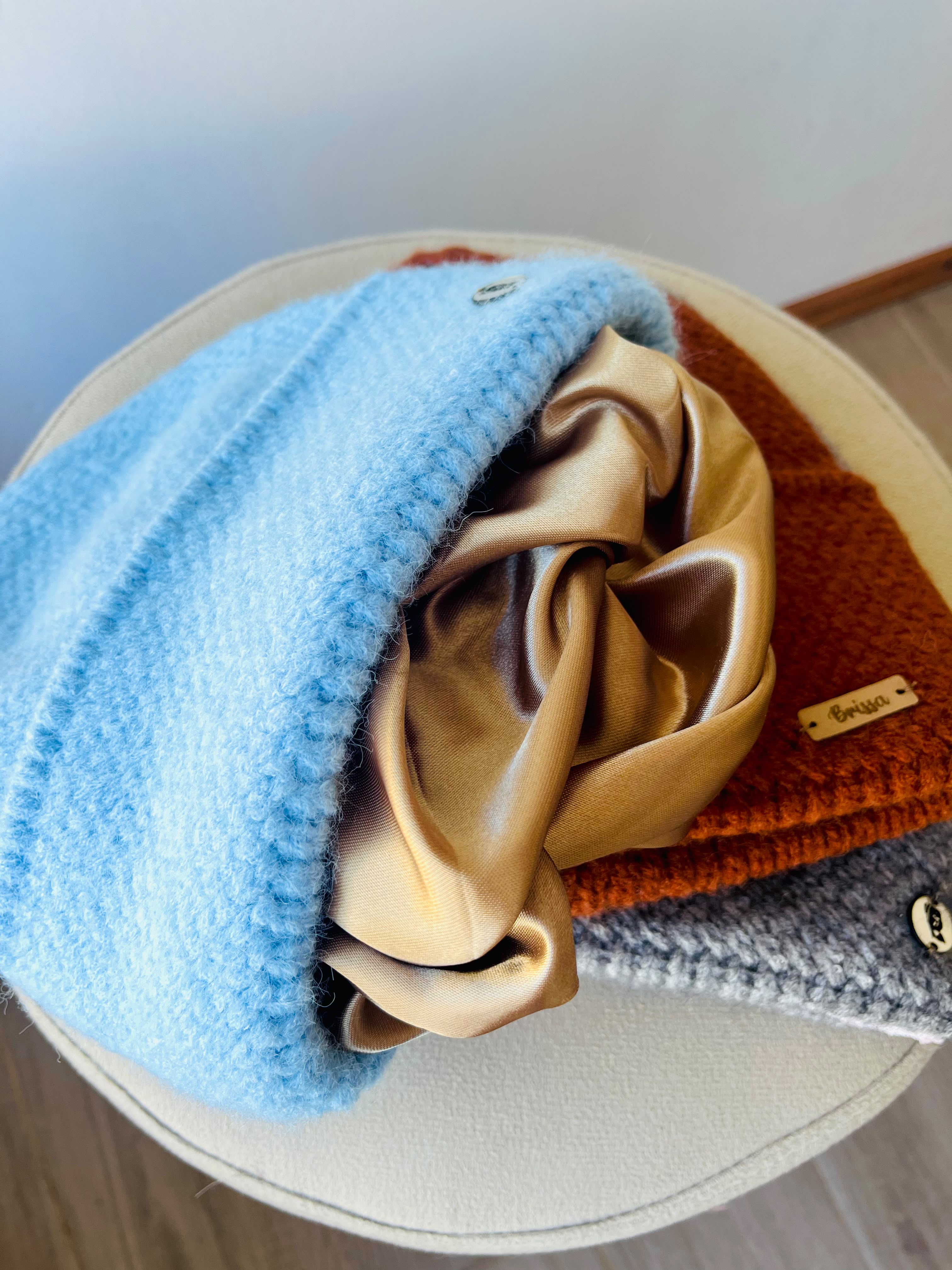Gorro Palermo Forrado en Satén