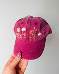 Gorro Bordado Bordo para Niña