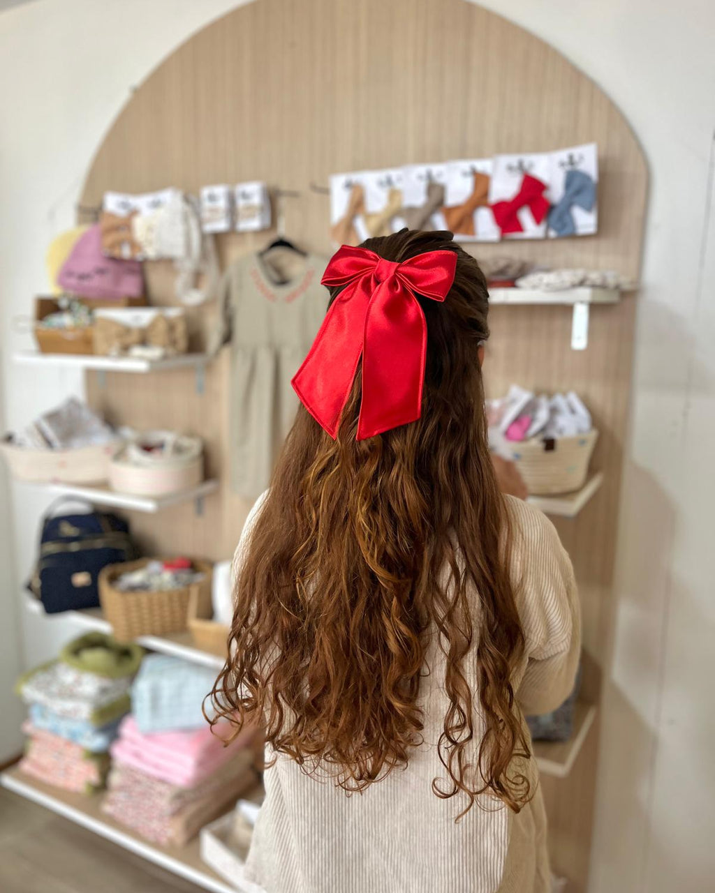 Moña Princess Roja