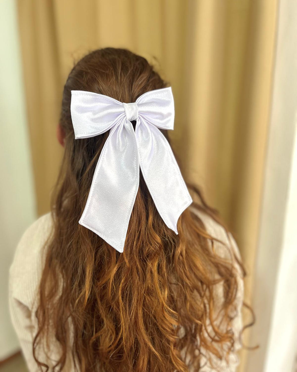Moña Princess Blanca