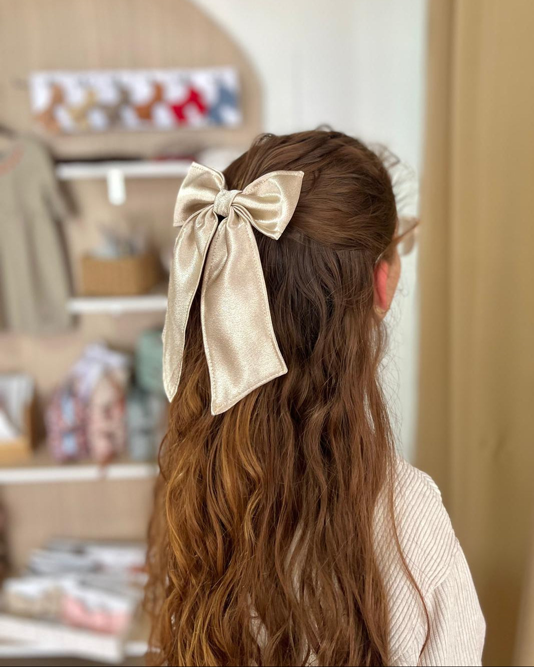 Moña Princess Beige